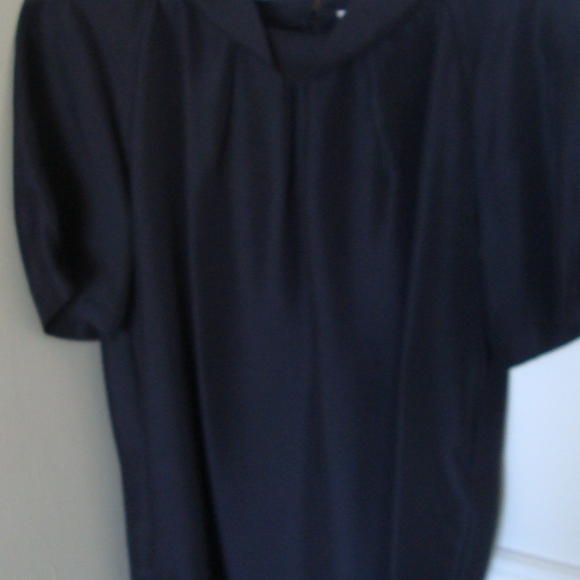 Gold Hawk Silk Short Sleeve Mini Dress Sz Med - Picture 3 of 8